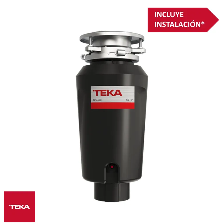 Triturador de Alimentos para Lavadero 0.5HP TRS 520 TEKA Teka ...