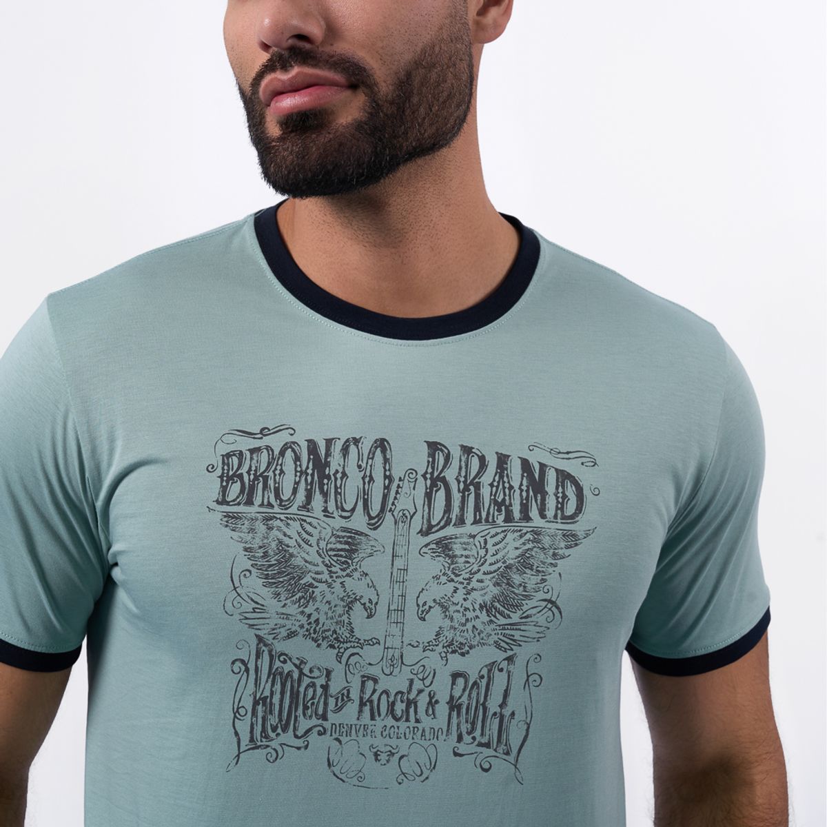 BRONCO - POLO BRONCO HOMBRE - ROOTED JERSEY