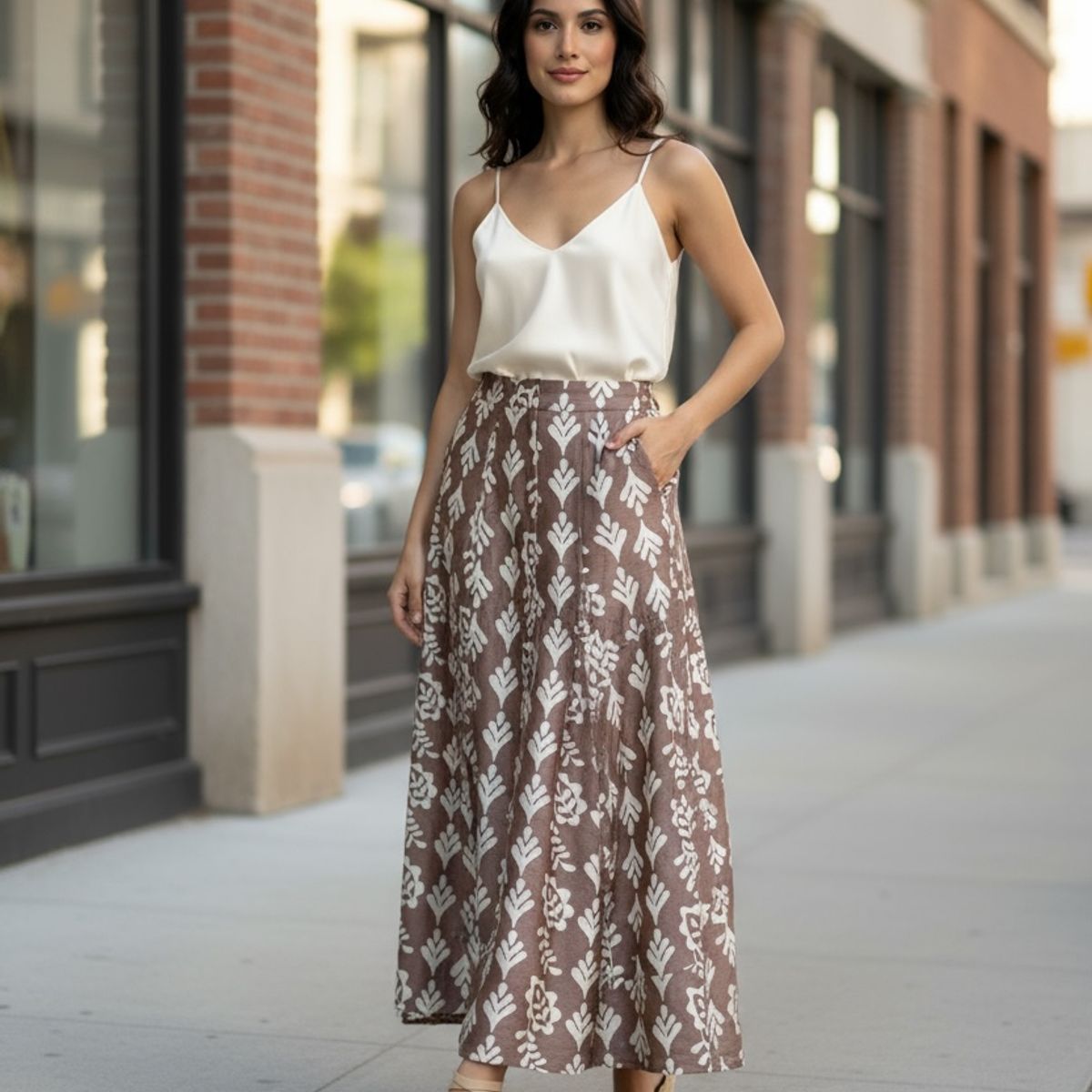 GENERICO - FALDA LARGA MUJER ALMAT