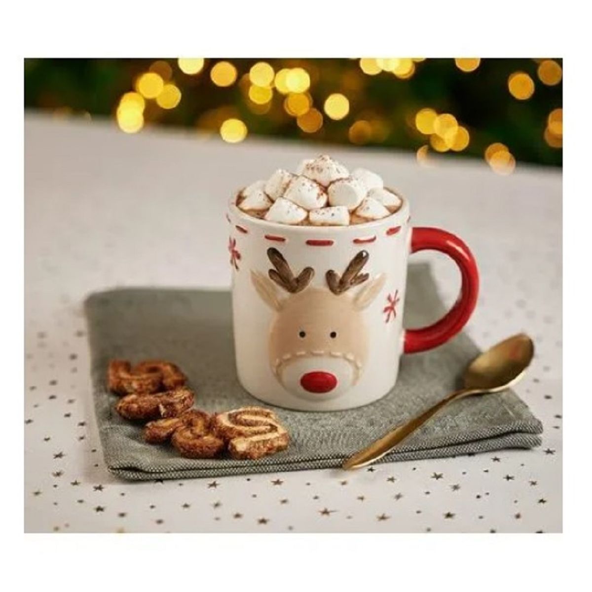 GENERICO - Mug Reno 400ml Cuentos de Navidad  A1