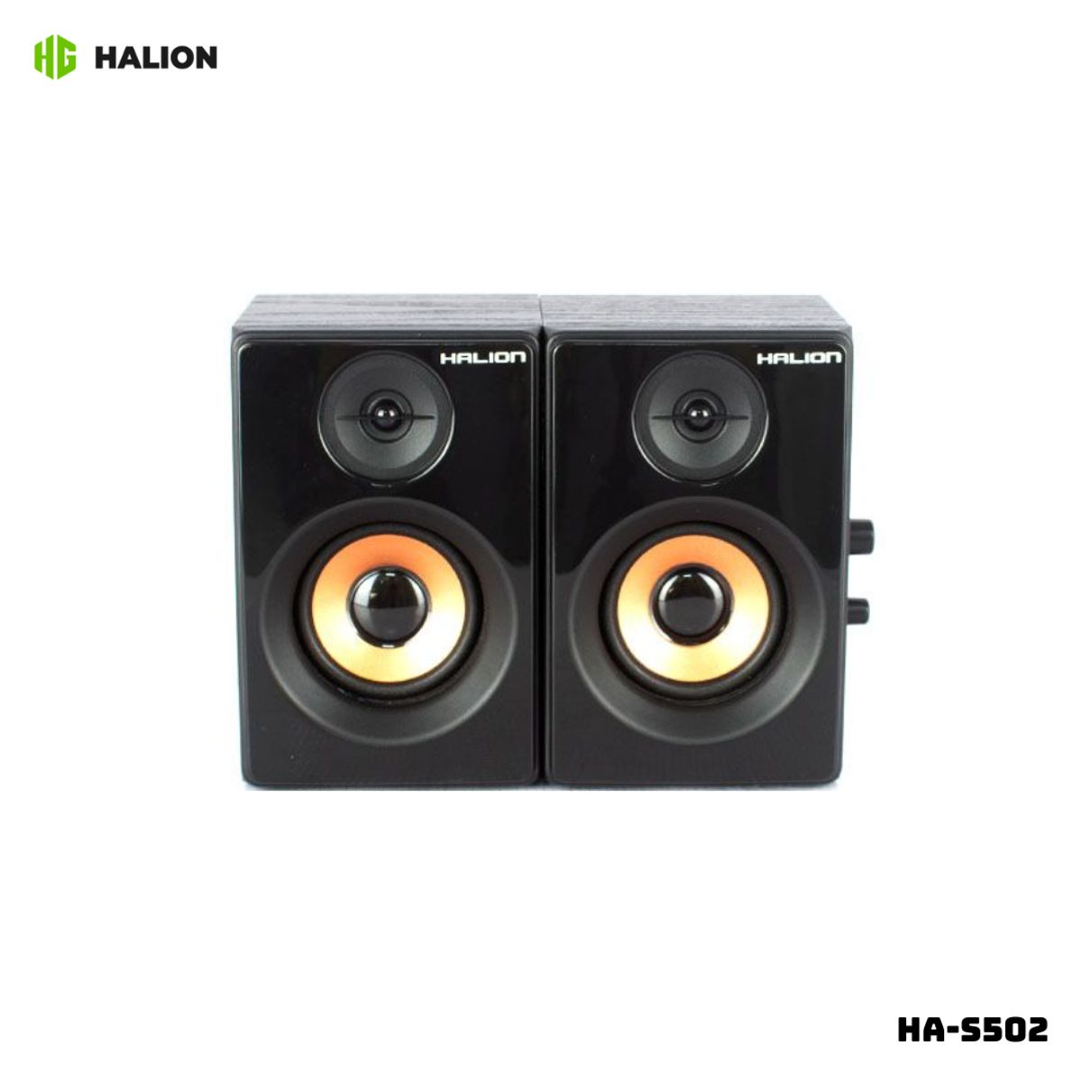 HALION - PARLANTE HALION USB 8W MADERA - HA-S502