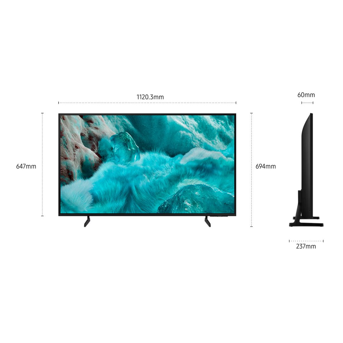SAMSUNG - 50 QLED Q7F Vision AI Smart TV 2025