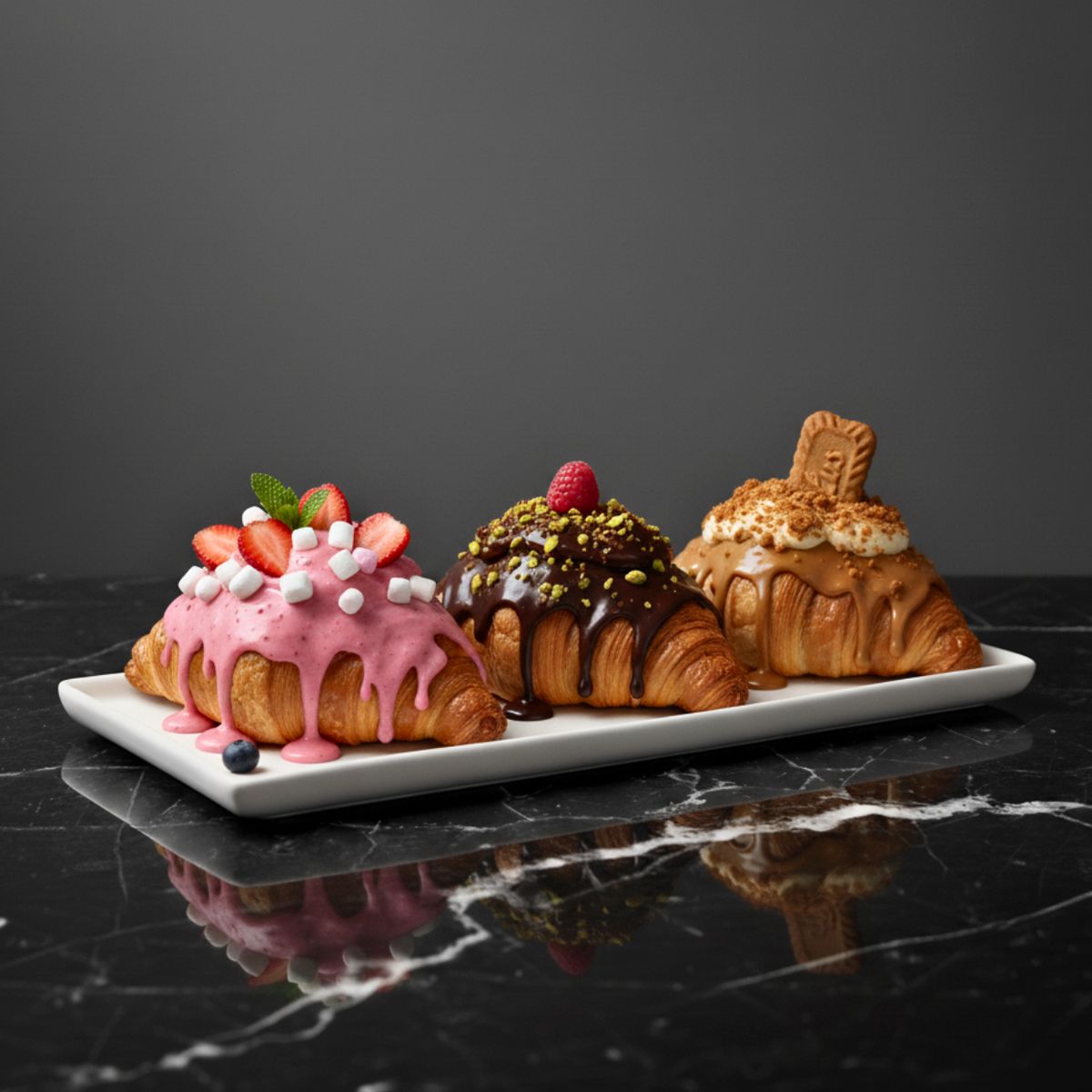 GENERICO - Fuente de Cerámica Rectangular Blanco PACK x10 Azafates Fuentes - Bandeja Cerámica Blanca 24x12cm