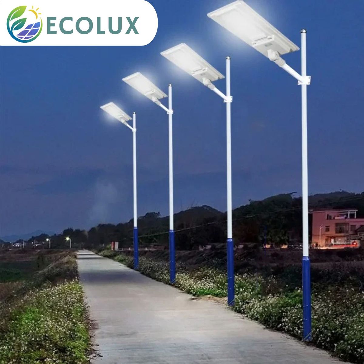 OEM - Lampara Solar LED Para Exterior 240W