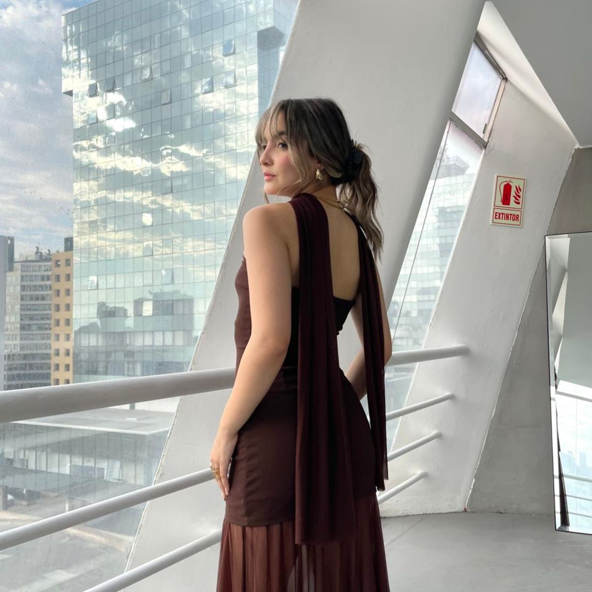 ALLEZ COLLECTION - VESTIDO ALEXA LARGO ELEGANTE FIESTA