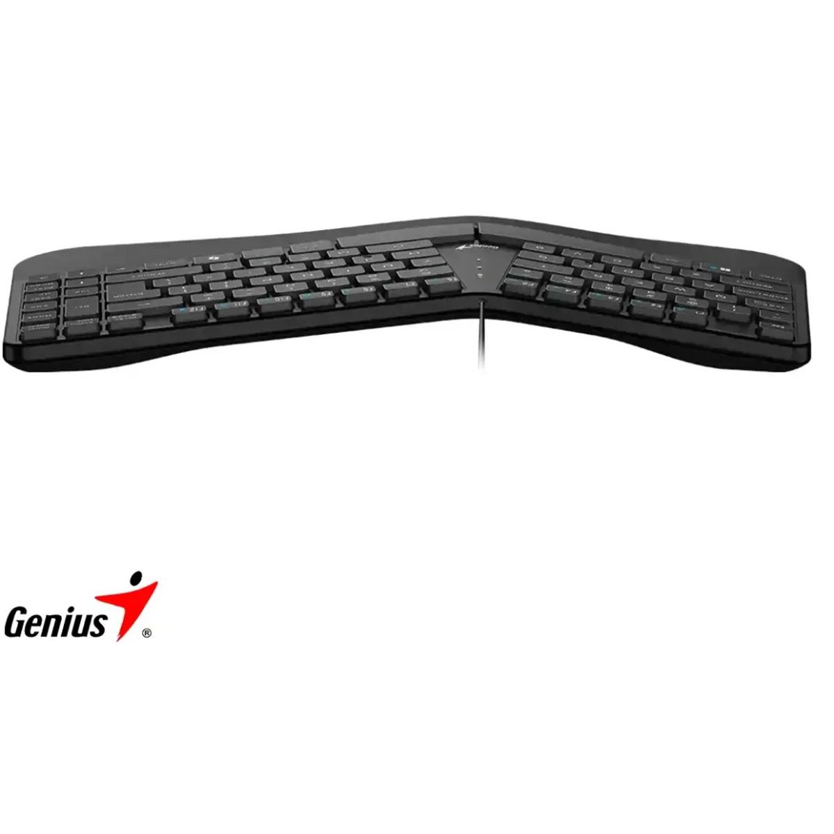 GENIUS - TECLADO GENIUS ERGO KB-700 AI COPILOT WAVE KEYS USB SP BLACK 31310053401