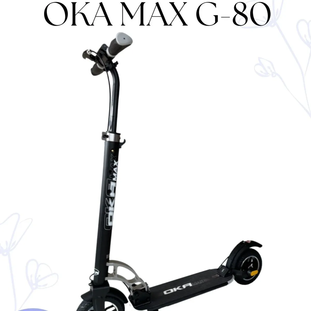 OKA - SCOOTER MAX G-80 PLOMO