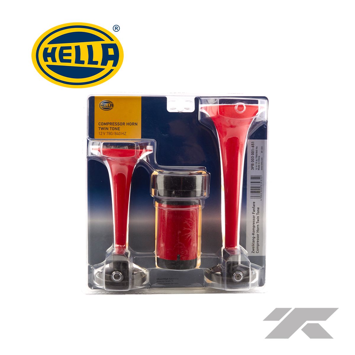 HELLA - Claxon Hella 2 Corneta 12v Universal