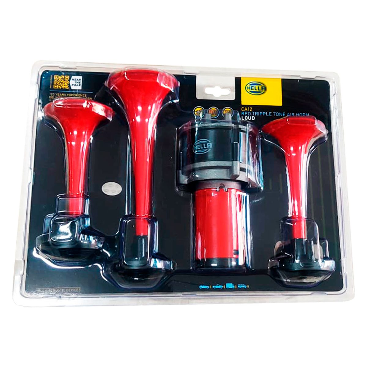 HELLA - Claxon Hella 3 Corneta 12v Musical Universal