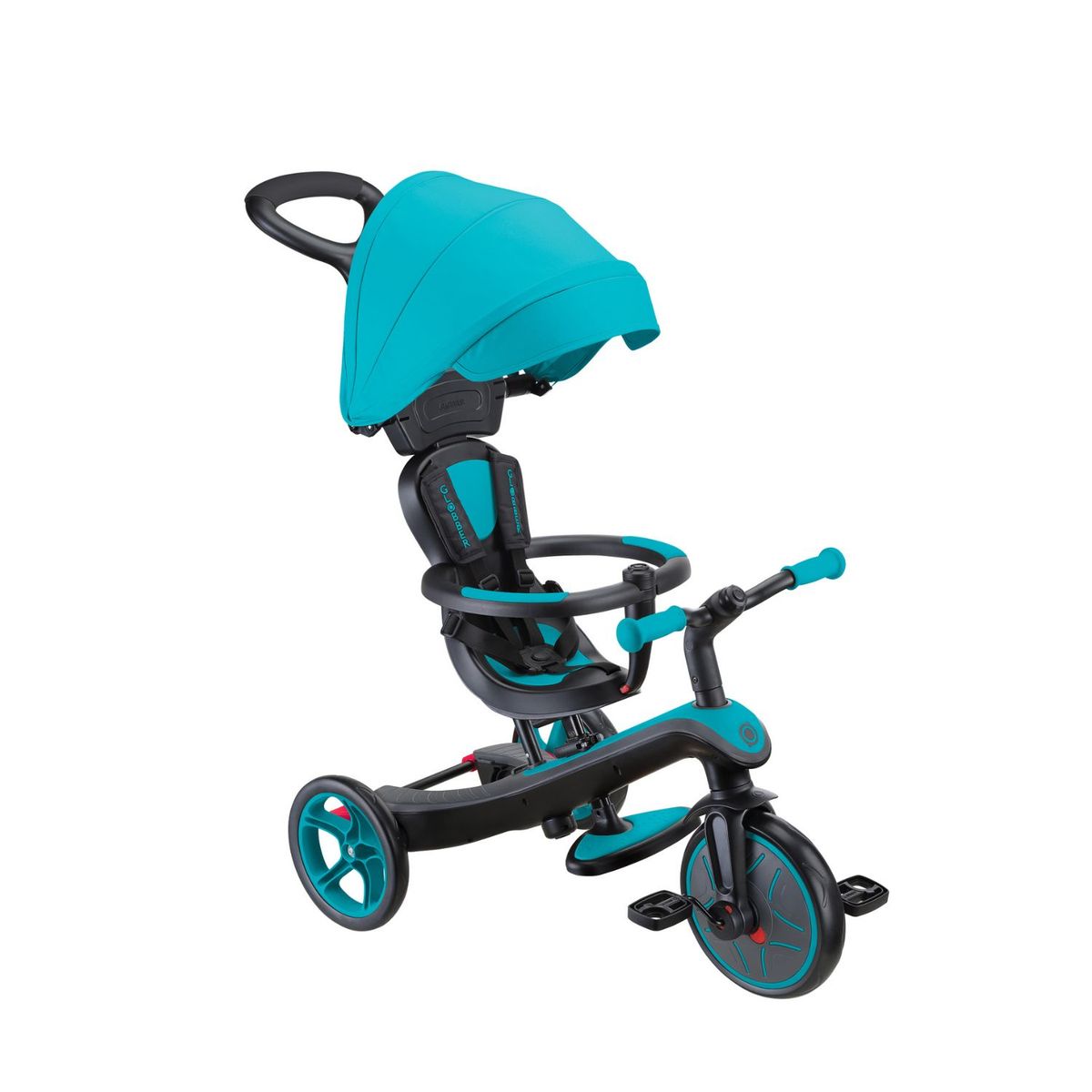 GLOBBER - Globber Triciclo Explorer Trike 4 en 1 Celeste v2