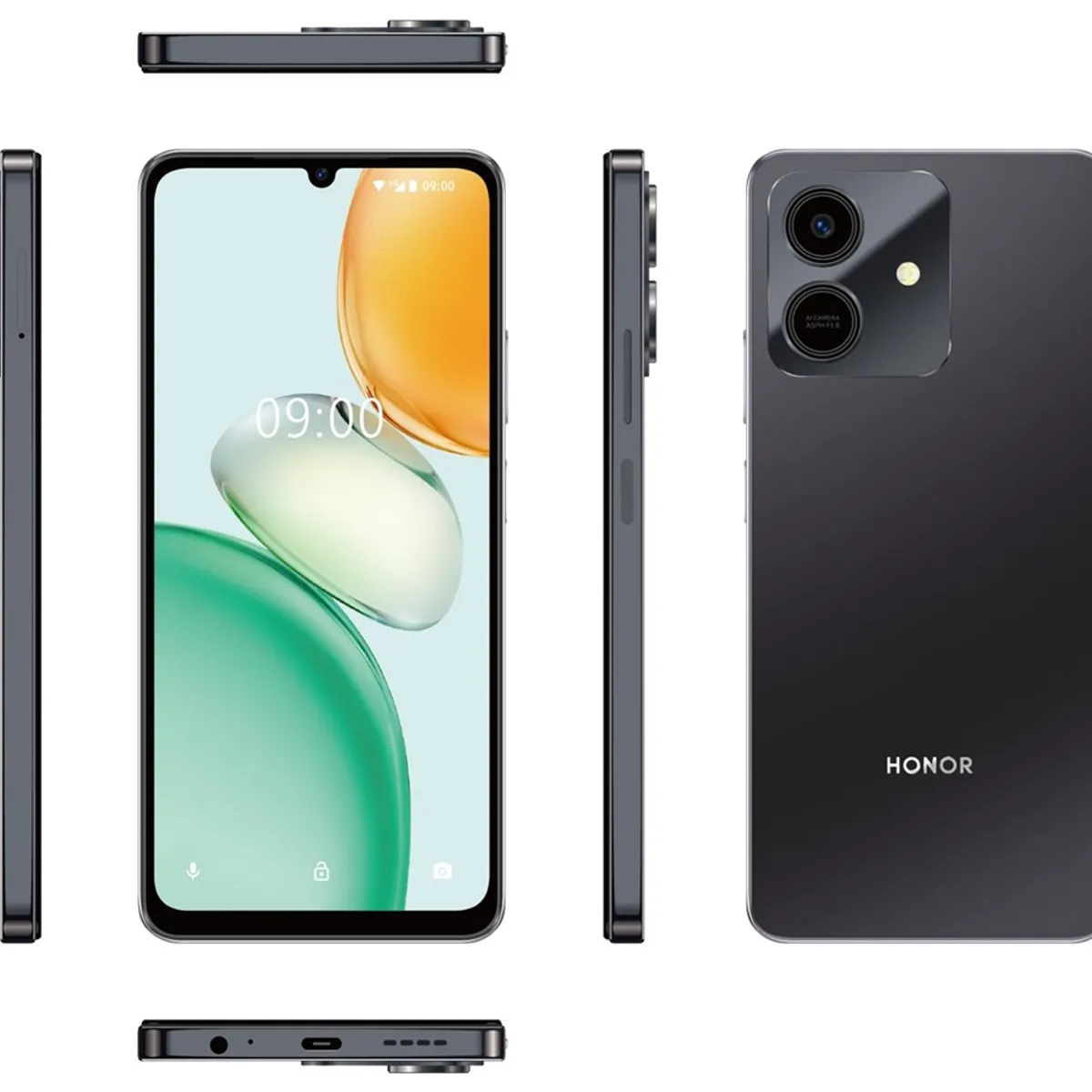 HONOR - HONOR PLAY 10 New Model  64GB ROM+  3GB RAM / PANTALLA 6.74"/ MEDIATEK HELIO G81/ ANDROID 15/ NEGRO