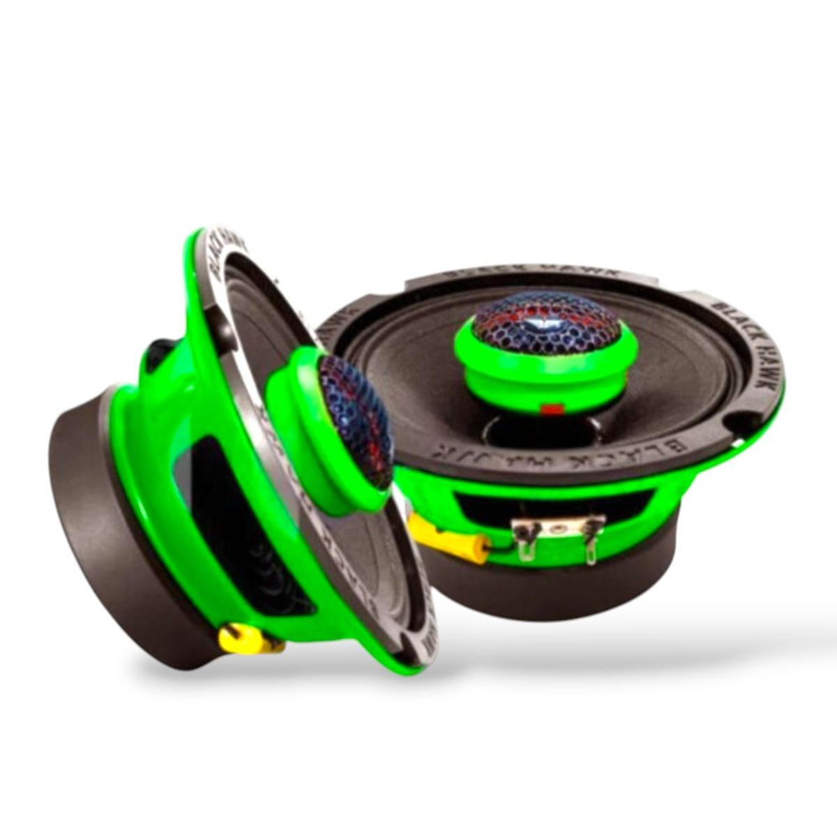 BLACK HAWK - Parlante Medio Rango 6 Pulgadas con Tweeter Incluido 500W Black Hawk