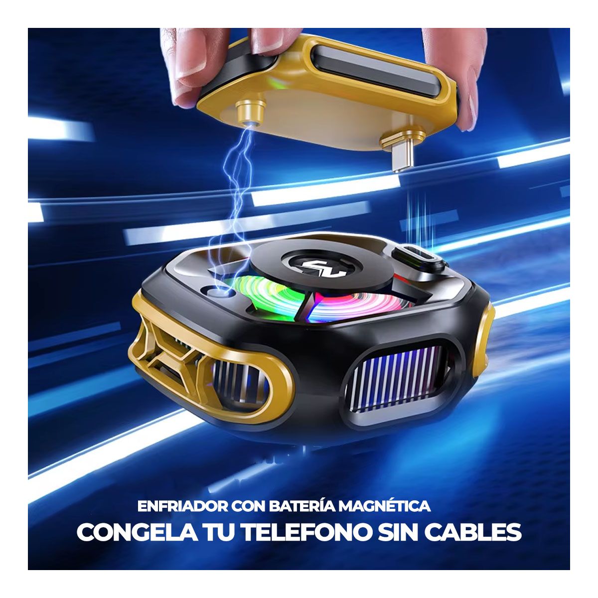 MEMO - Refrigerador Portátil Para Móvil Memo CX12 Magnético Alta Potencia Gaming