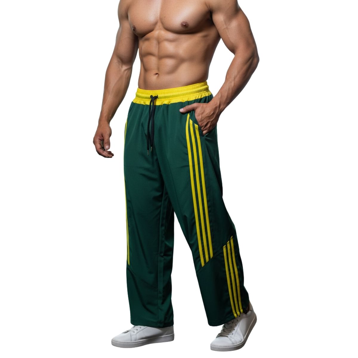 ENKI - Pantalón Hombre Deportivo Oversized ENKI  Modelo Deportivo Oversized