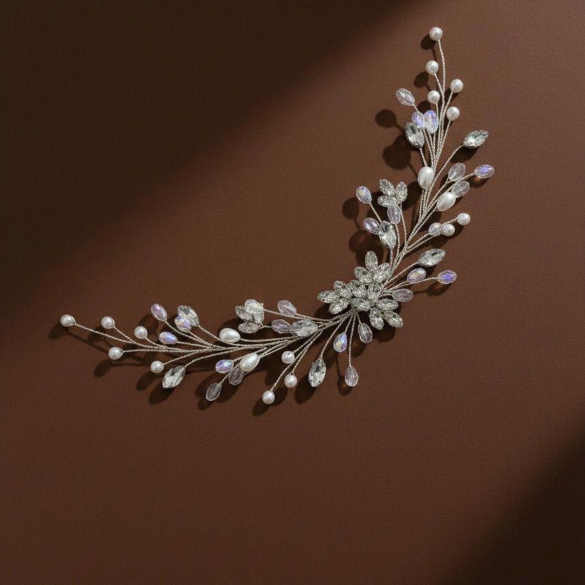 ANADE HANDMADE - TOCADO TIARA ACCESORIO CABELLO JOYAS DE NOVIA