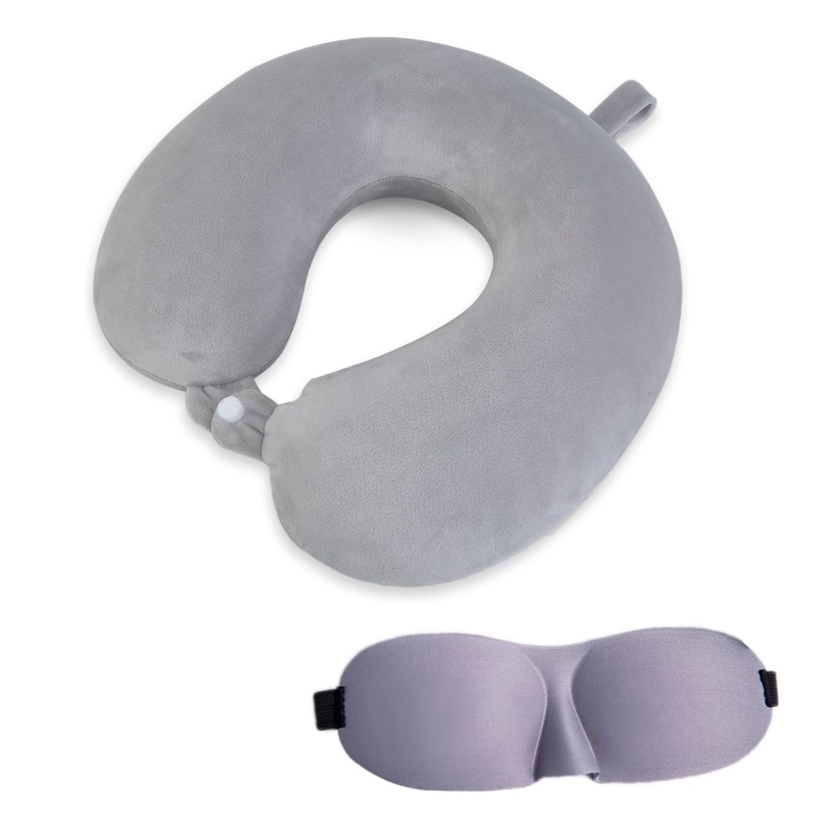 INSPIRA - Kit de Almohada de Cuello y Antifaz para Viaje