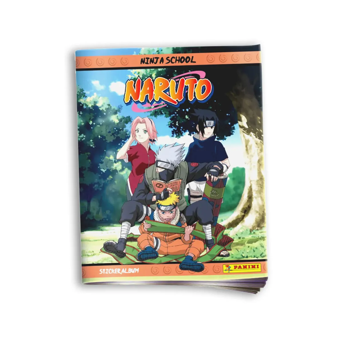 PANINI - ALBUM NARUTO 2025 PAQUETON + ALBUM TAPA BLANDA