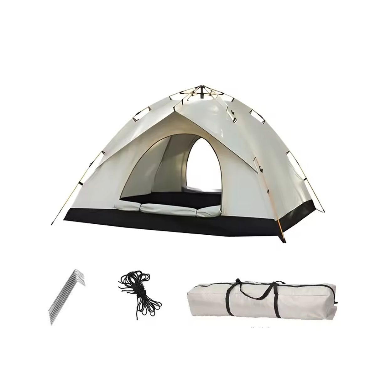 EVERSO - Carpa Automática 3-4 personas Doble Capa Toldo 2x22x145m