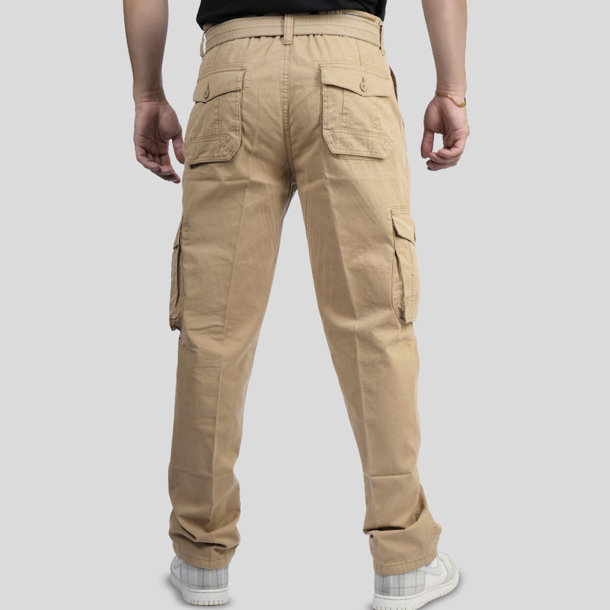 CH CASTRO SPORT - PANTALON DRILL CARGO JEEP 98% ALGODÓN STRECH HOMBRE