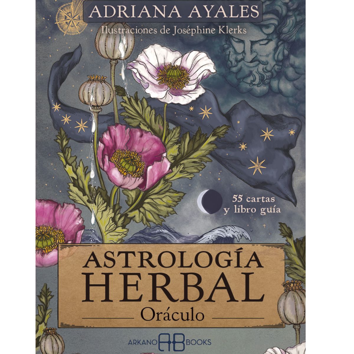 GENERICO - ASTROLOGÍA HERBAL. ORÁCULO 55 cartas y libro guía