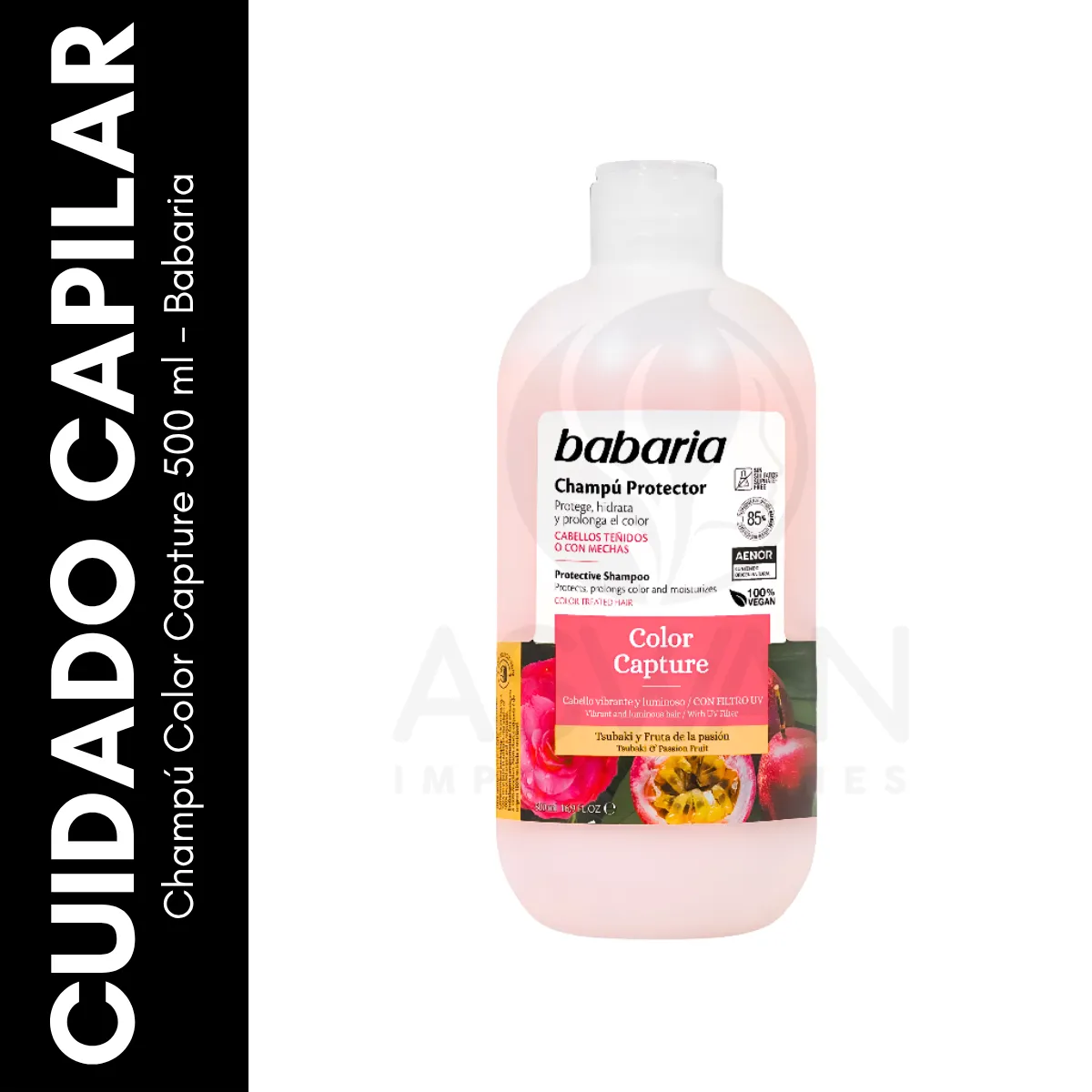 GENERICO - Champú Color Capture 500 ml - Babaria
