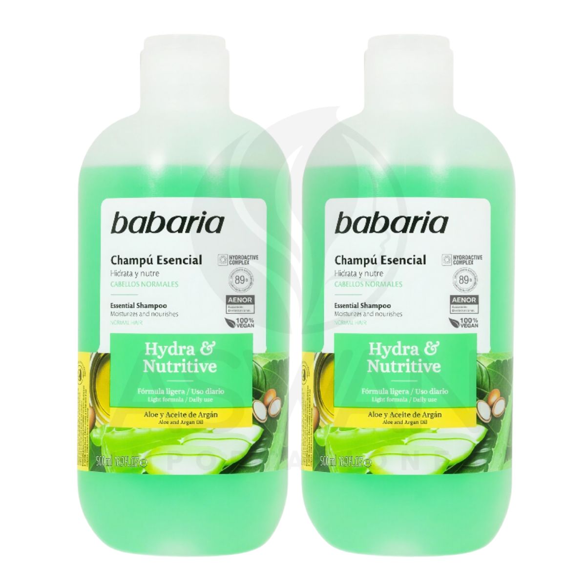 GENERICO - Pack x2 Champú Hydra & Nutritive 500 ml - Babaria