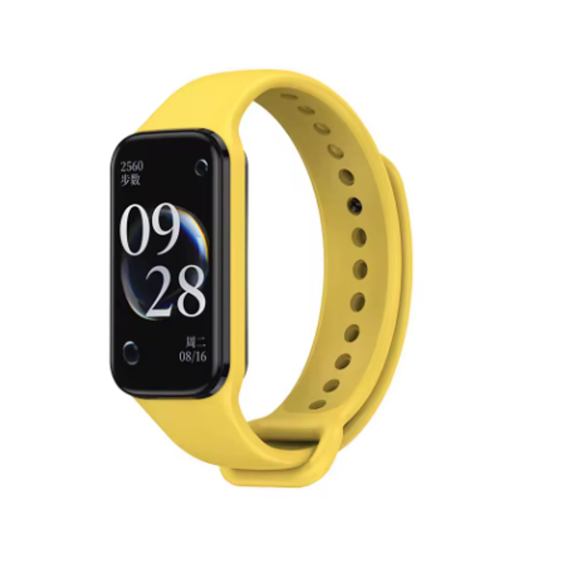 GENERICO - Correa de Silicona para Xiaomi Band 8 - AMARILLO