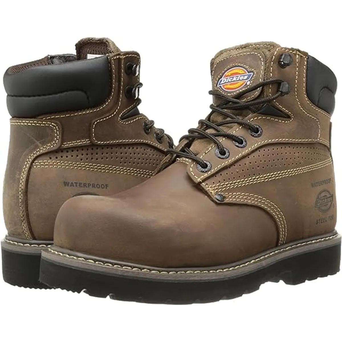 DICKIES - Bota de cuero con punta de acero Dickies Breaker