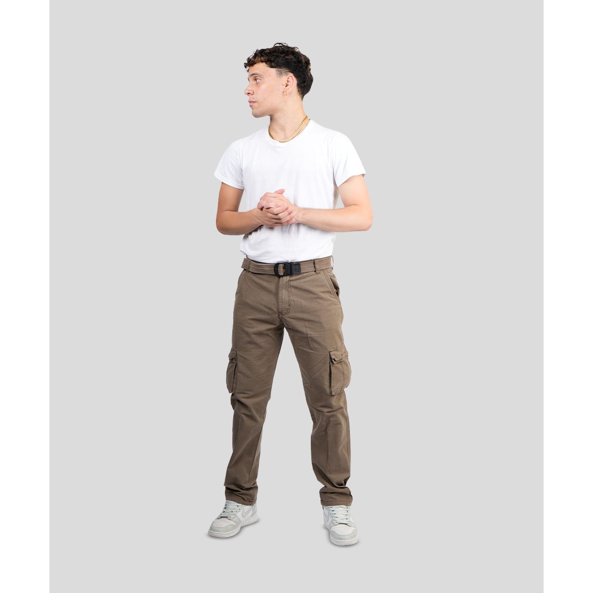 CH CASTRO SPORT - PANTALON PAPER CARGO NILO 100% ALGODÓN RÍGIDO HOMBRE