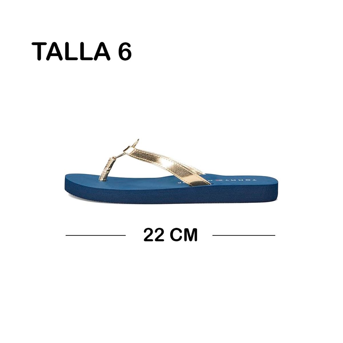 GENERICO - Sandalia Crelina Gold 788 Dama Talla 6