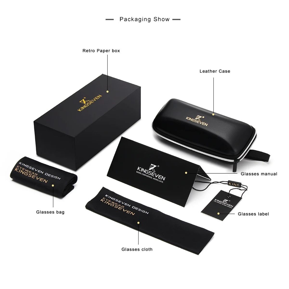 KINGSEVEN - Lentes De Sol Kingseven 7824 Polarizadas Gafas Mujer Uv400