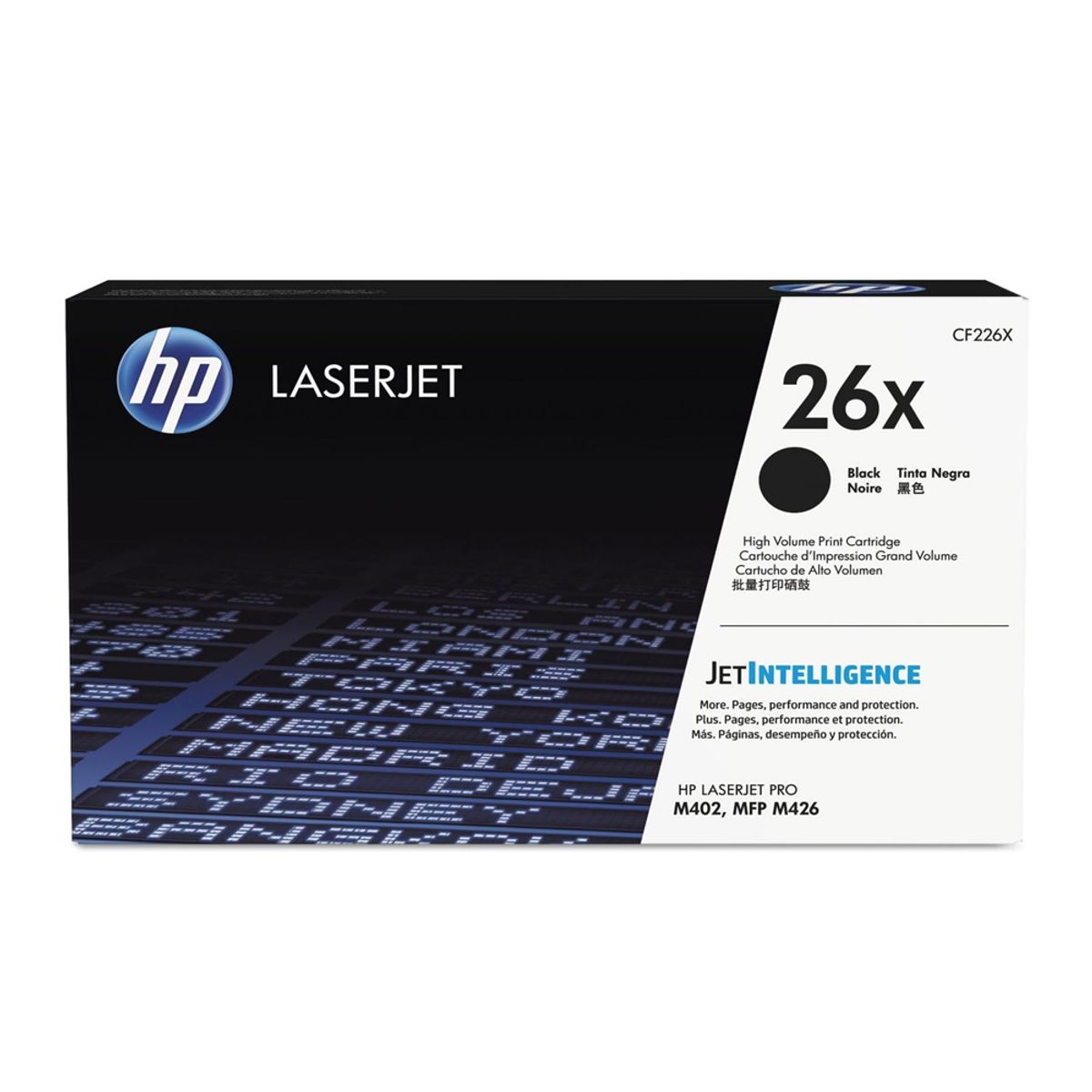 HP - Toner HP 26X CF226X Negro M402M426 9000 Paginas