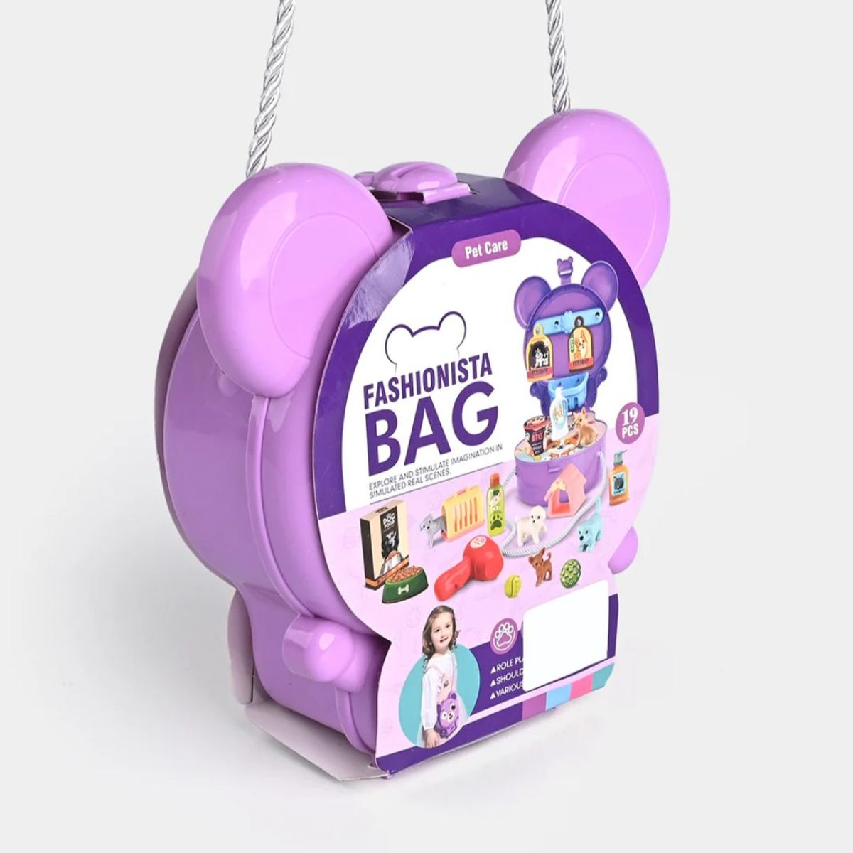 MORITA BAG STORE - MOCHILA DE JUGUETE COCINA PORTATIL FASHION COLOR MORADO