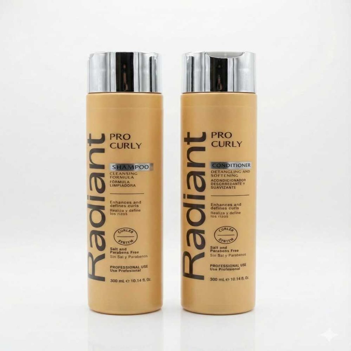 RADIANT - Radiant Pro Curly  Shampoo + Acondicionador 300ml