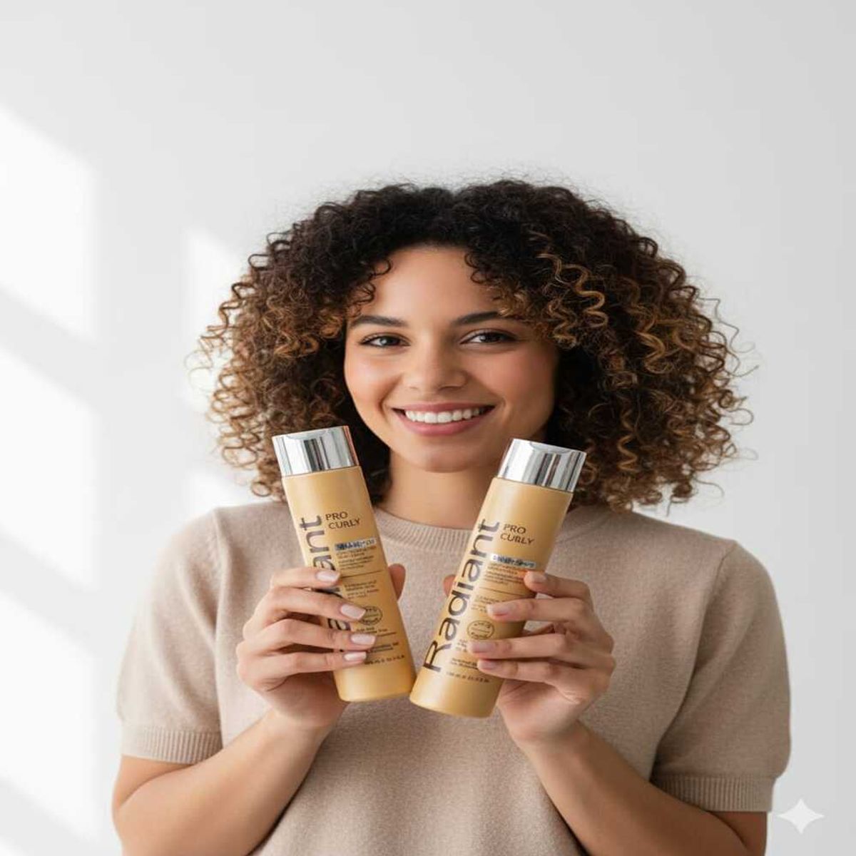 RADIANT - Radiant Pro Curly  Shampoo + Acondicionador 300ml