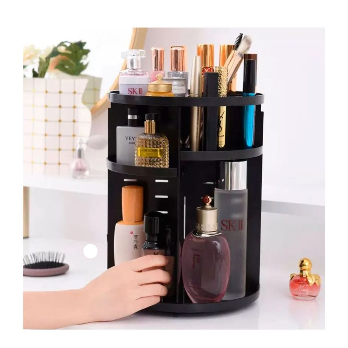 GENERICO - ORGANIZADOR DE MAQUILLAJE GIRATORIO