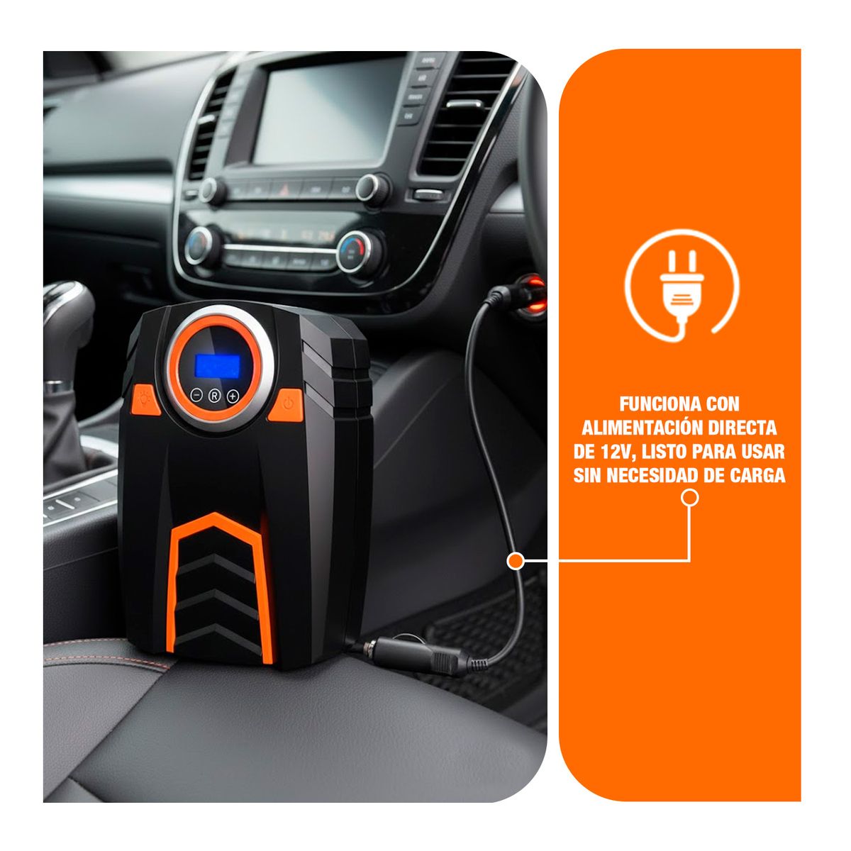 REDBO - Compresor De Aire Portátil Digital 150psi Autos 12v Redbo