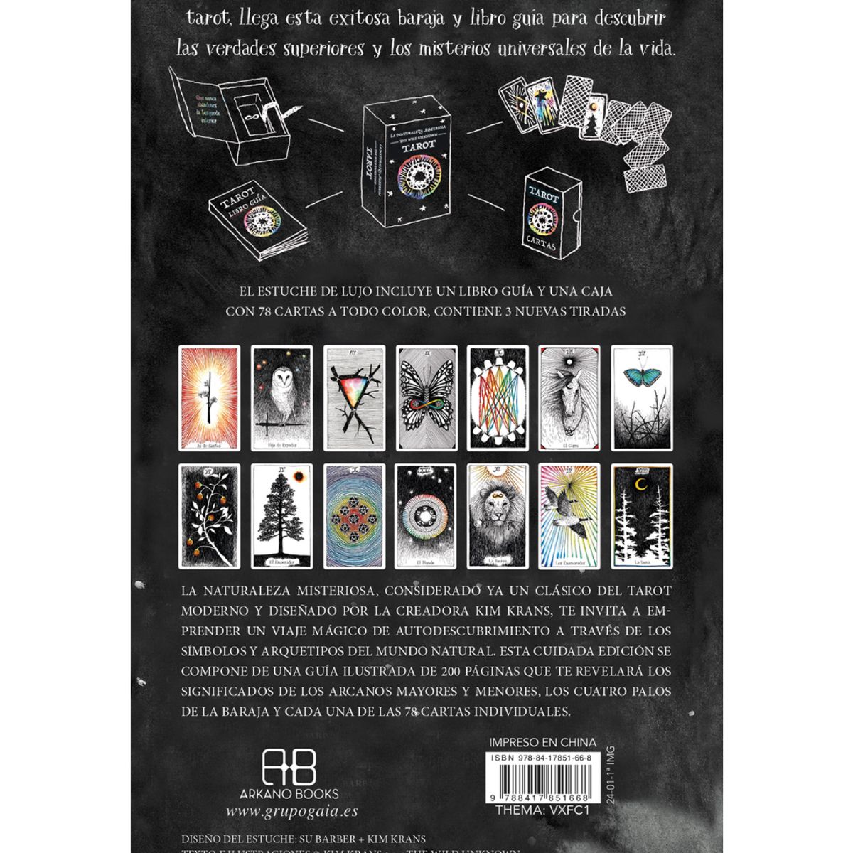 GENERICO - La naturaleza misteriosa Tarot - Kim Krans