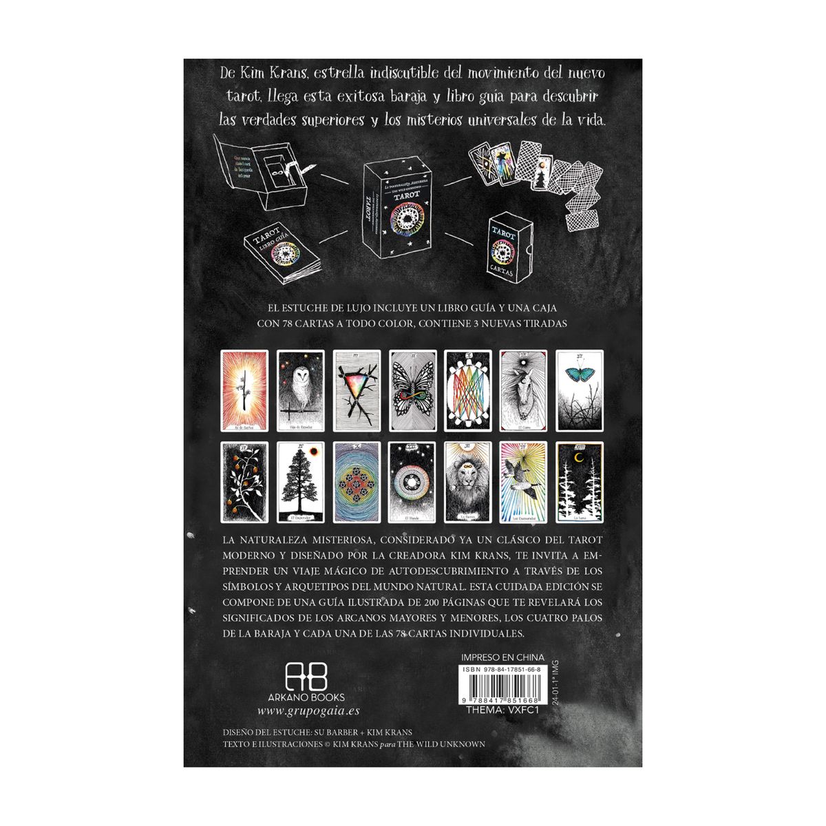 GENERICO - La naturaleza misteriosa Tarot - Kim Krans