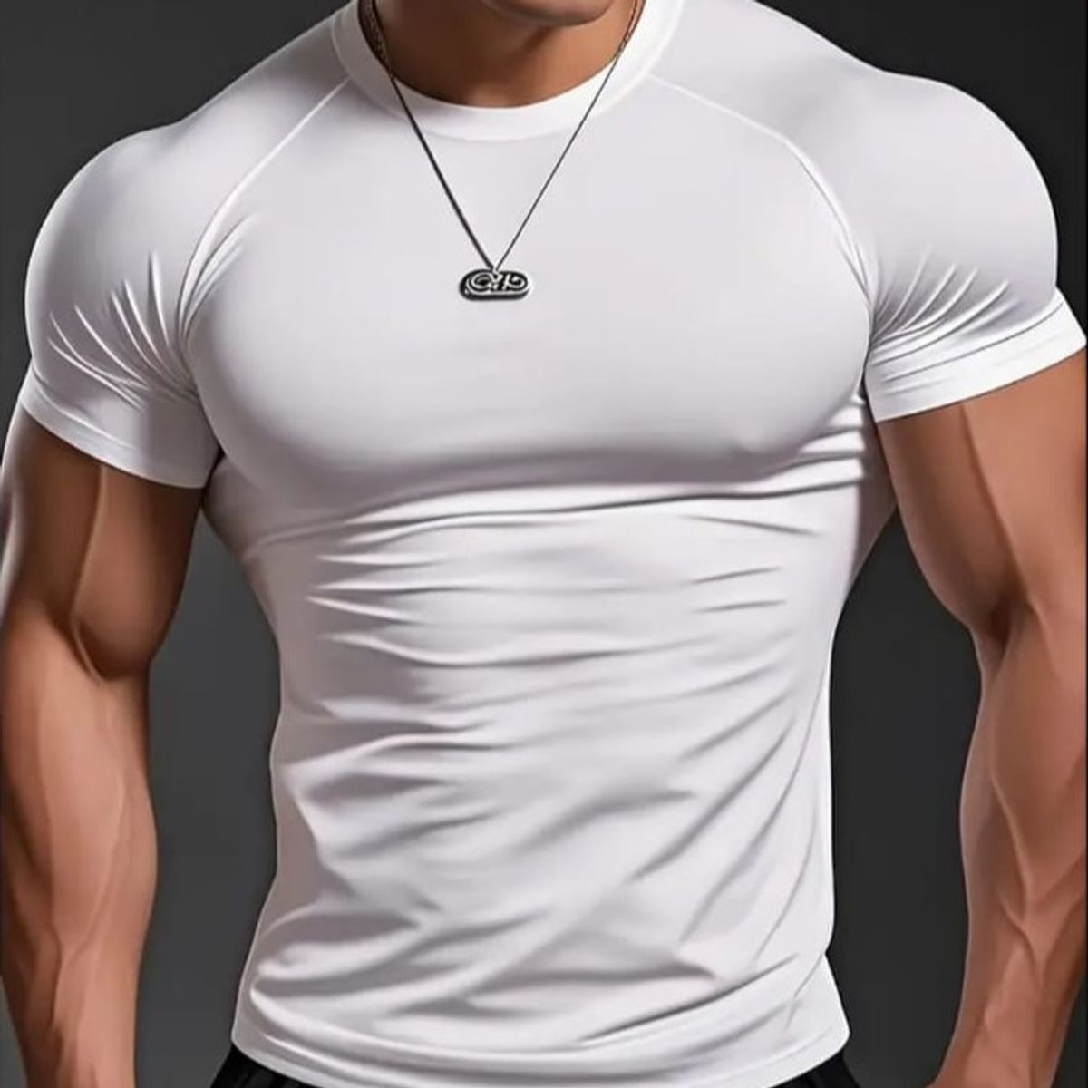 EPAUS - Polo Deportivo Licra Hombre Manga Corta Secado Rápido