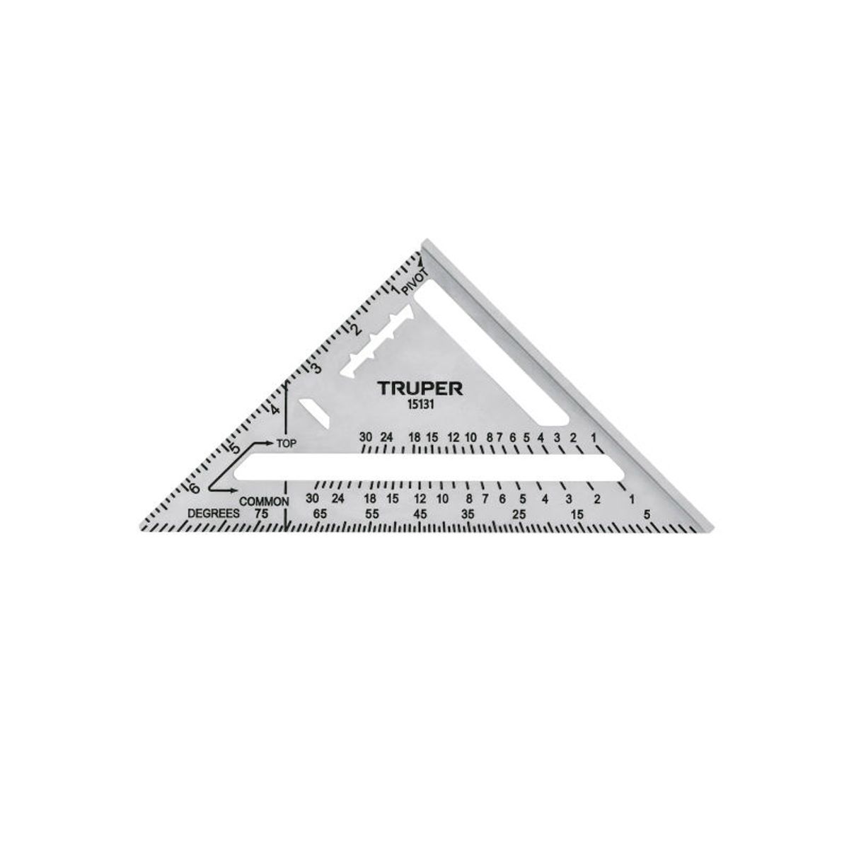 TRUPER - Escuadra 7 de aluminio para muros de yeso Truper - 15131