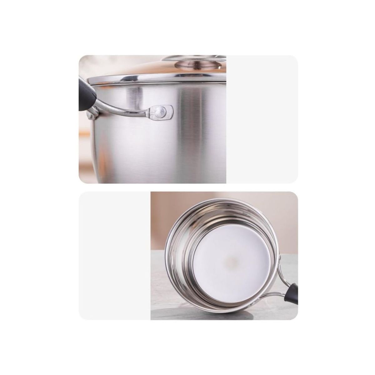 GENERICO - OLLA CON TAPA  DE 18CM