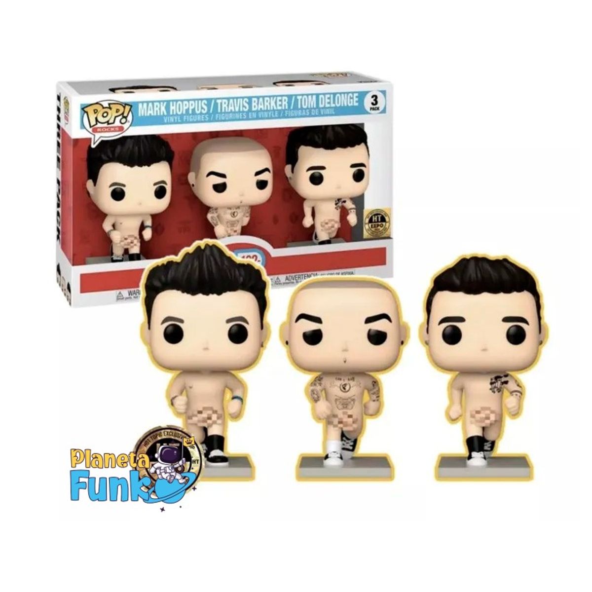 FUNKO - FUNKO ROCKS BLINK 182 EXCLUSIVO 3 PACK