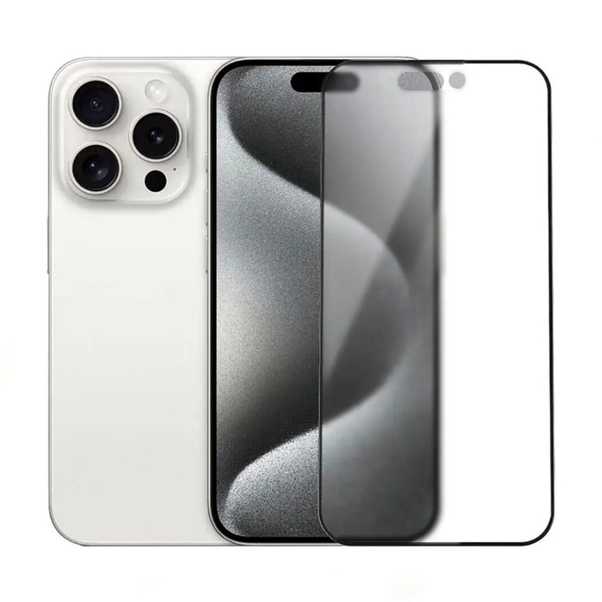 GENERICO - Mica de Vidrio Mate Para Iphone 16 Pro Max