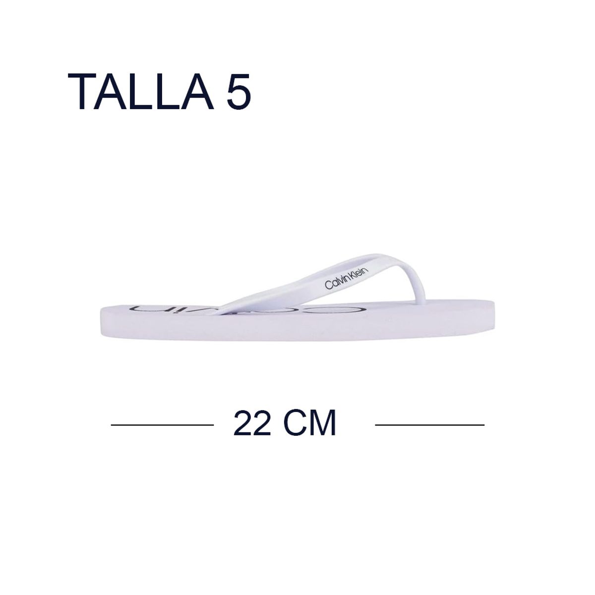 GENERICO - Sandalias Salma White para Mujer Talla 5