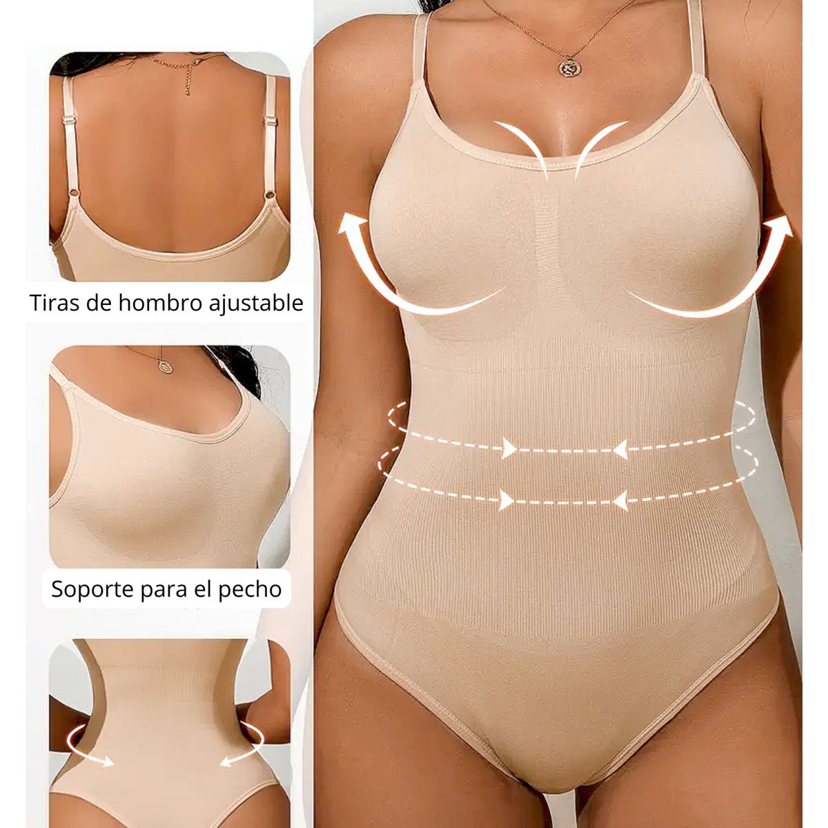 GENERICO - Body Control Abdomen Tiras Ajustables Anissa
