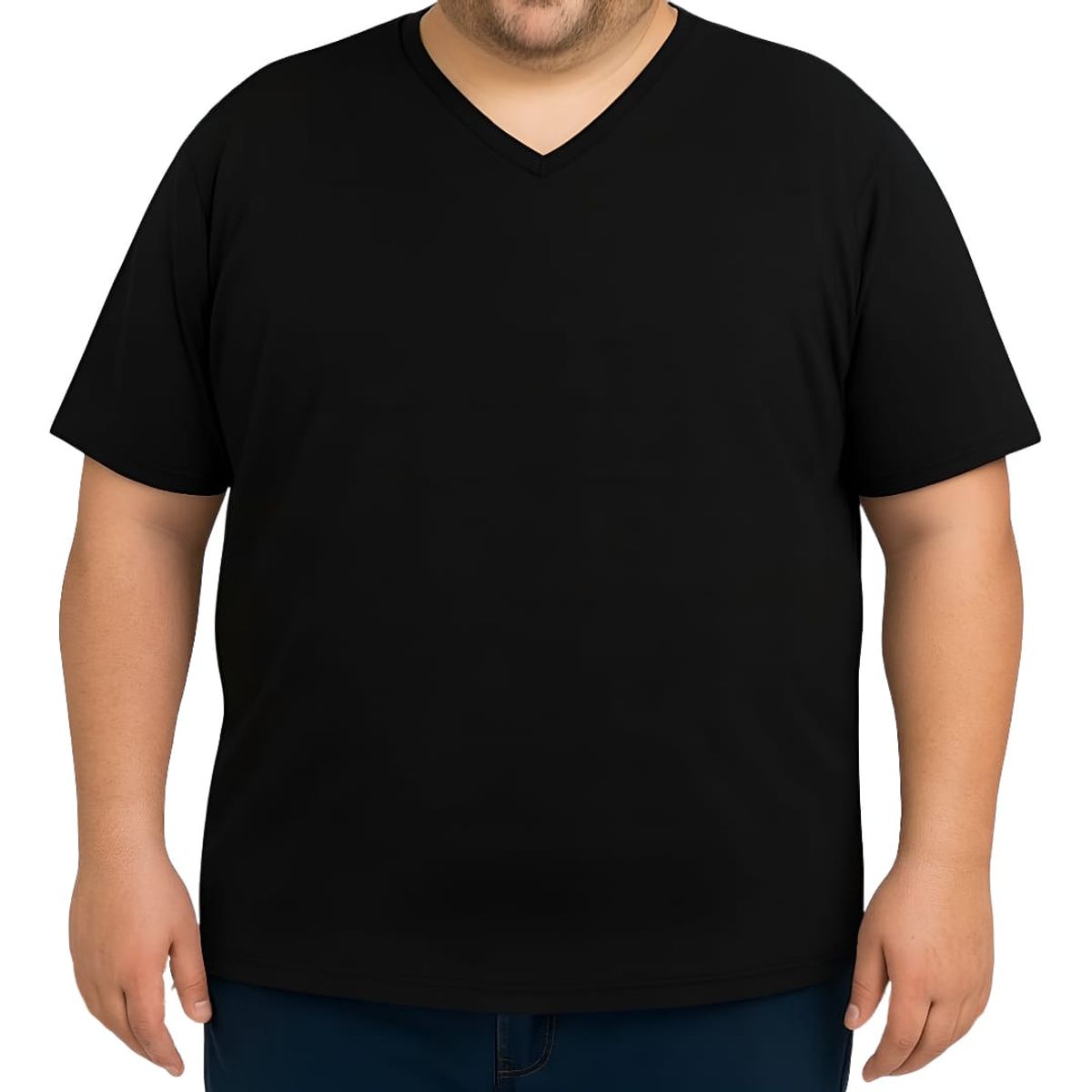 GENERICO - Polo Hombre Cuello V Talla Extra Grande