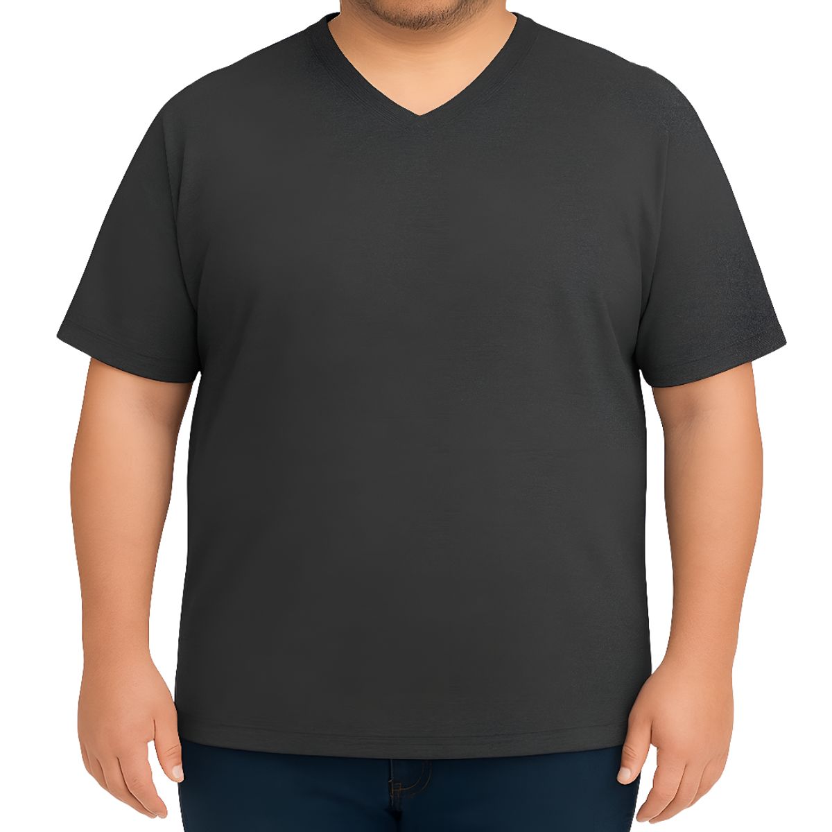GENERICO - Polo Hombre Cuello V Talla Extra Grande