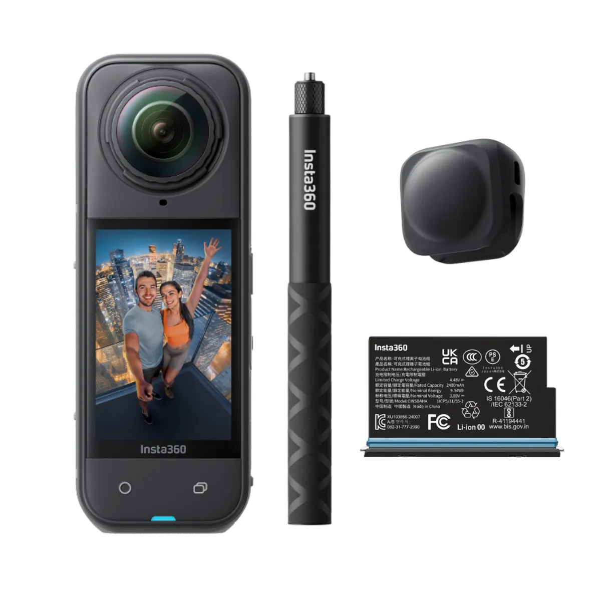 INSTA 360 - Cámara de acción Insta360 X5 Starter Bundle