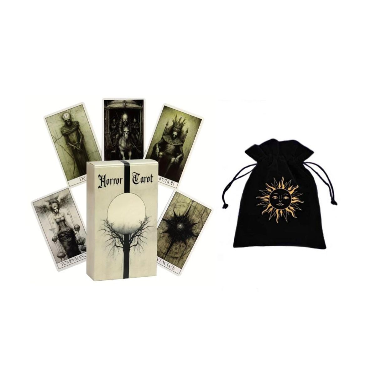 GENERICO - Cartas del Tarot Horror tarot